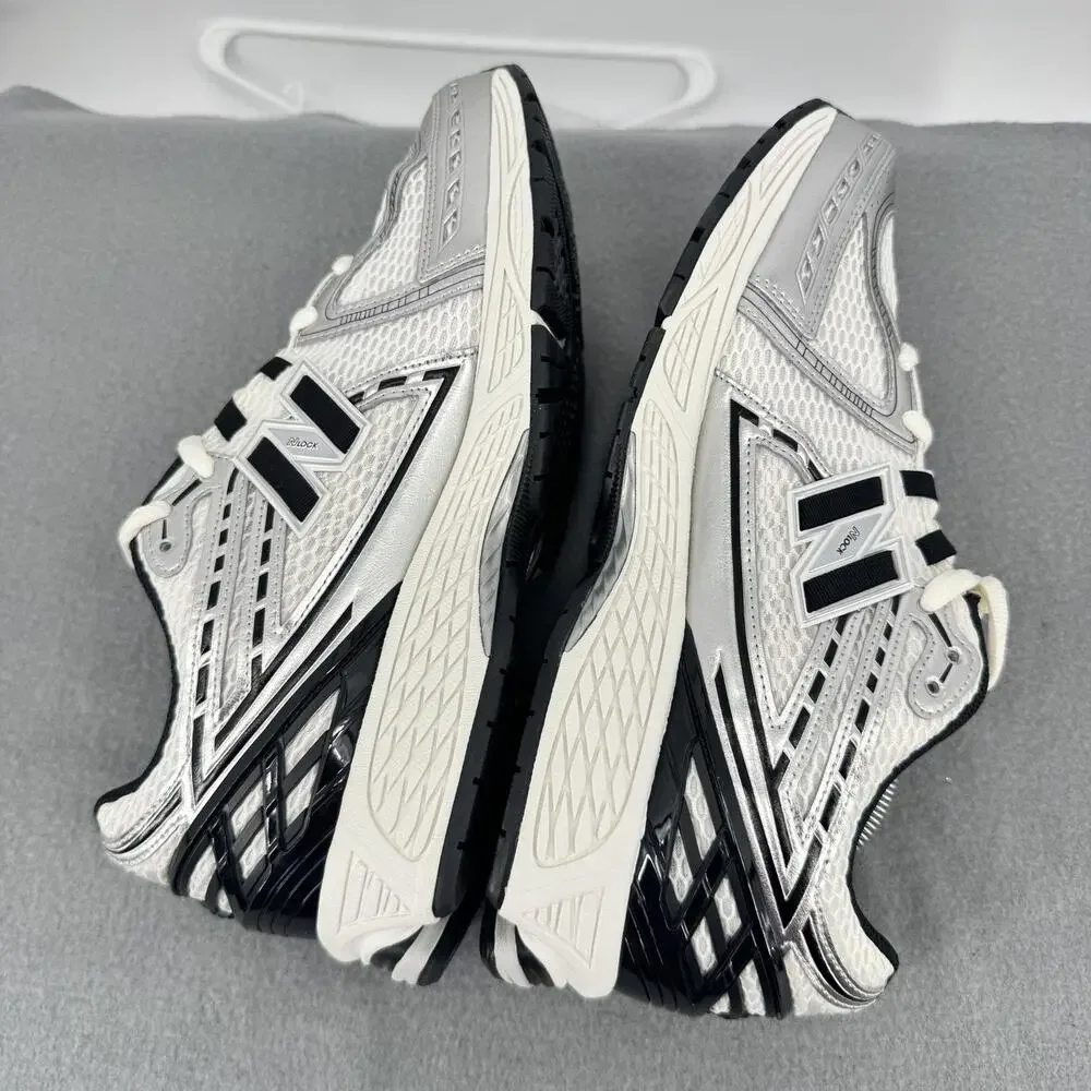 New Balance 1906R Mens 12 Silver Metallic Black Sea Salt M1906RER Mesh Runner